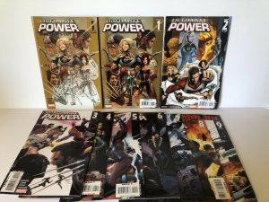 Ultimate Power #1-9 Plus Directors Cut Complete Set Lot Of 10