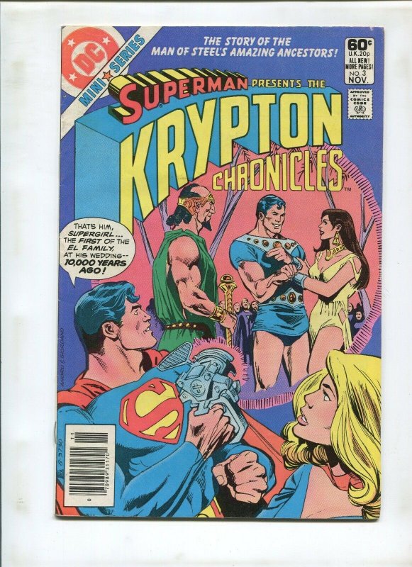 Superman Presents The Krypton Chronicles #1-3 (6.0-8.5)