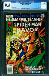 Marvel Team-up #69 CGC 9.6 Spider-Man Havok comic 1978 2070169016