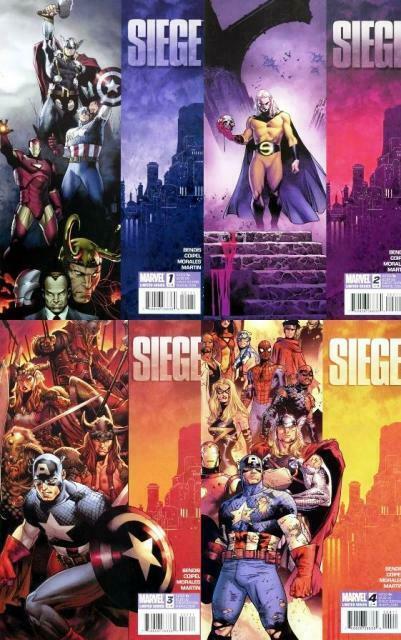 SIEGE (2010) 1-4  Avengers, Loki, Bendis complete