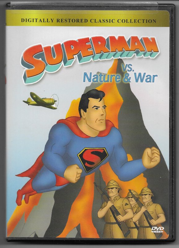Superman vs. Nature & War/Monsters & Villains (complete Fleischer set of 2 DVDs)