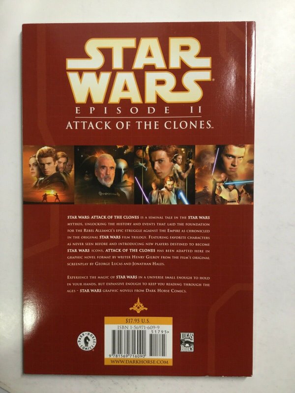 Star Wars Epidsode II Attack Of The Clones Tpb Softcover Sc Near Mint Dark Horse