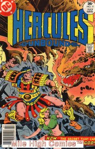 HERCULES UNBOUND (1975 Series) #11 Very Good Comics Book