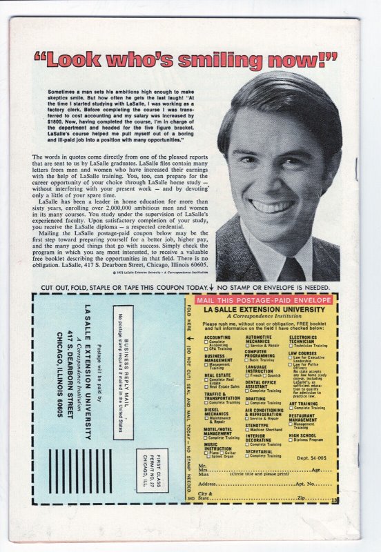 TOMB OF DRACULA #23 - 5.5 - WP