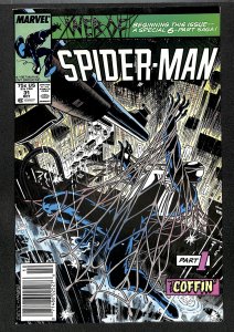 Web of Spider-Man #31 VF+ 8.5 Newsstand Variant