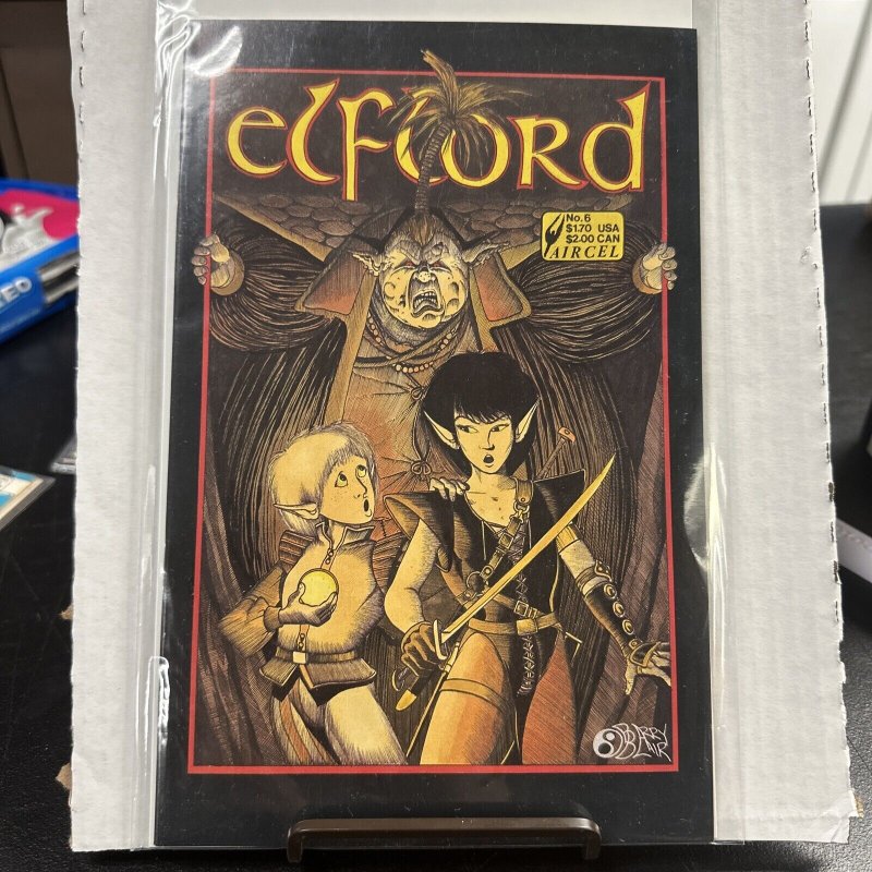 1986 Aircel Comics #6 Elflord Last Issue Volume 1