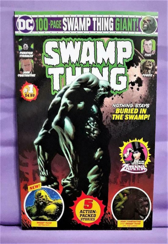 Wal-Mart Exclusive SWAMP THING GIANT 1 John Constantine Zatanna DC 2019