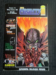 1995 THE MIGHTY IMAGE Magazine #1 FVF 7.0 Wildstorm / Spawn