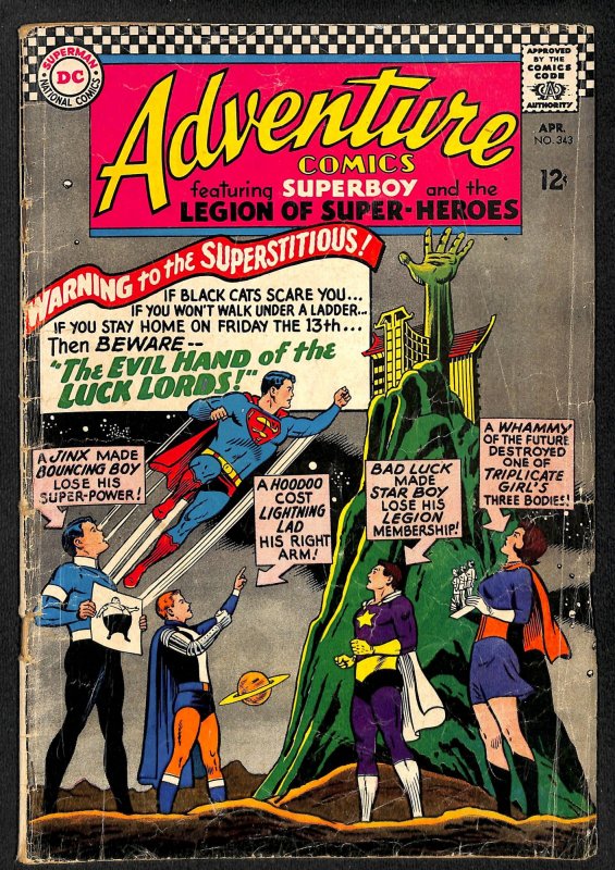 Adventure Comics #343 (1966)