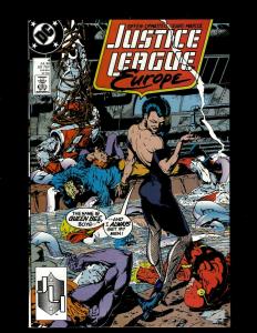 Lot of 12 Justice League Europe Comic Books #1 2 3 4 5 6 7 8 9 10 11 12 J404 