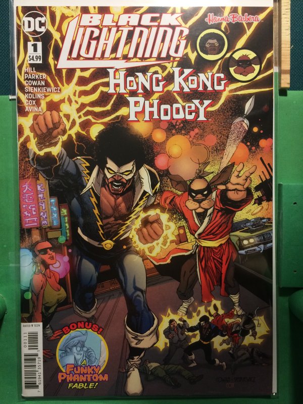 Black Lightning/ Hong Kong Phooey #1 Hanna Barbera