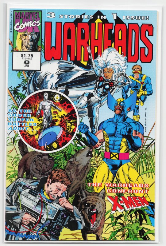 Warheads #8 (1993) Liger