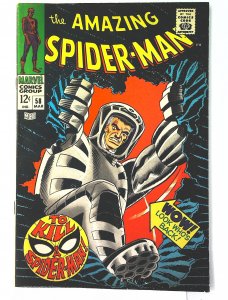 Amazing Spider-Man (1963 series)  #58, Fine- (Actual scan)