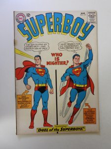Superboy #119 (1965) VG+ condition top staple detached from cover
