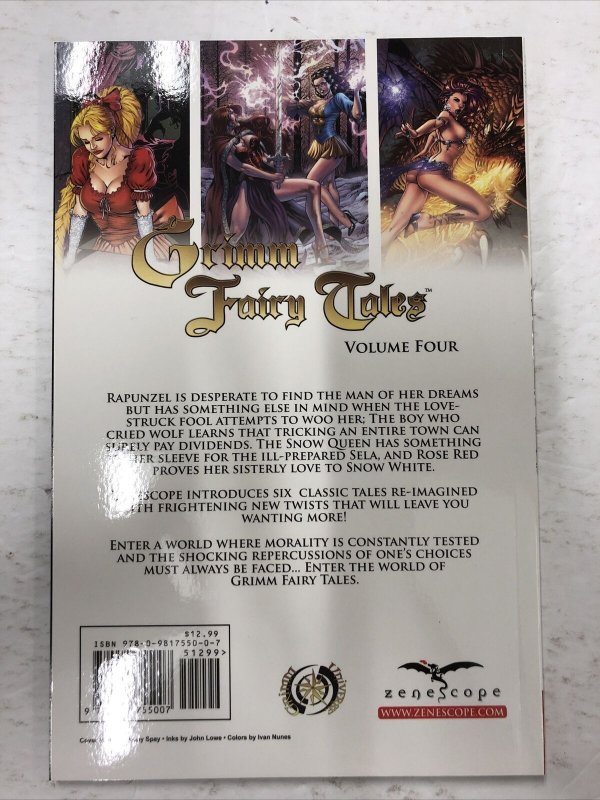 Grimm Fairy Tales Vol.4 (2012) TPB  Zenscope Entertainment