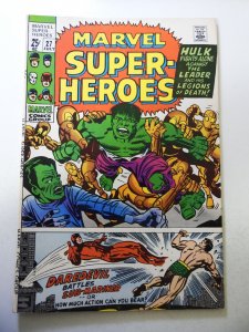 Marvel Super-Heroes #27 (1970) VG Condition