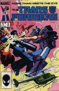 Transformers (1984 series)  #6, NM- (Stock photo)