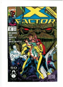 X-Factor #66 VF/NM 9.0 Marvel Comics 1991 Whilce Portacio, vs. Apocalypse