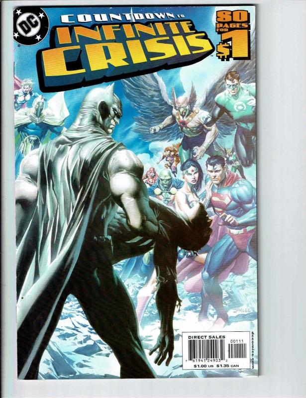 5 DC Comics; # 1 3 13 Holy War Infinite Crisis Millennium Titans Manhunter J99