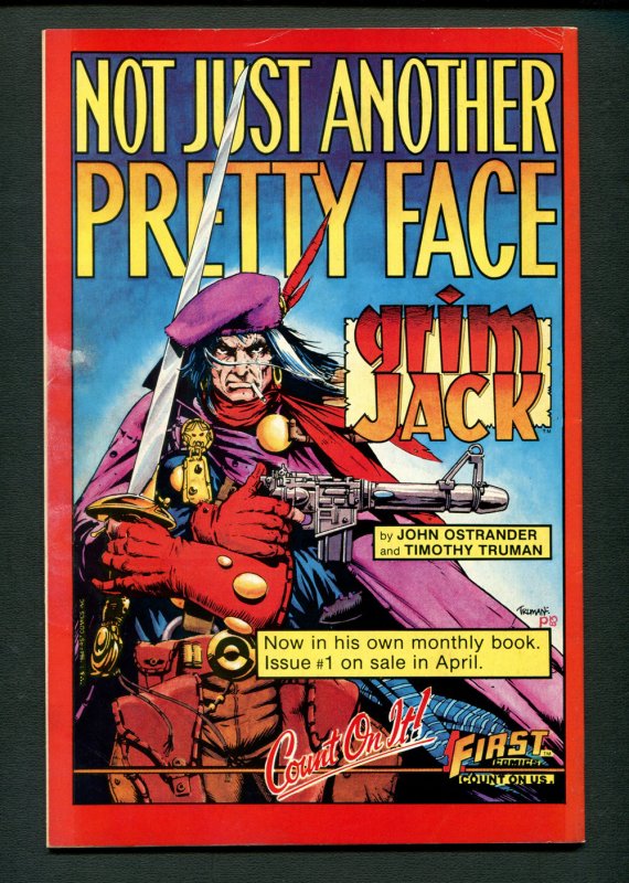 Mars #7 ( 7.5 VFN- ) Black Flame / July  1984