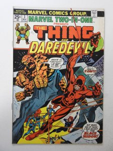 Marvel Two-in-One #3 (1974) FN Condition! stamp fc