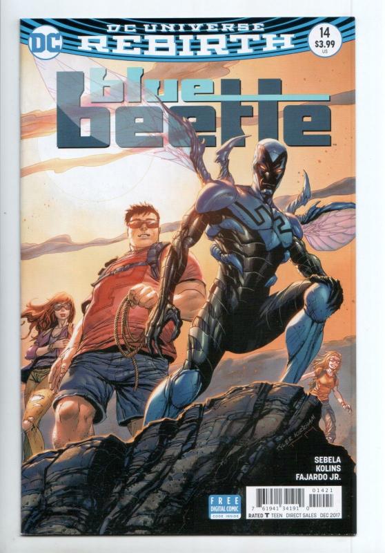 Blue Beetle #14 - Rebirth Variant Cover (DC, 2017) - New/Unread (VF)