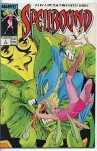 Spellbound #3 of 6 February 1988 Marvel Comic Book (NM)