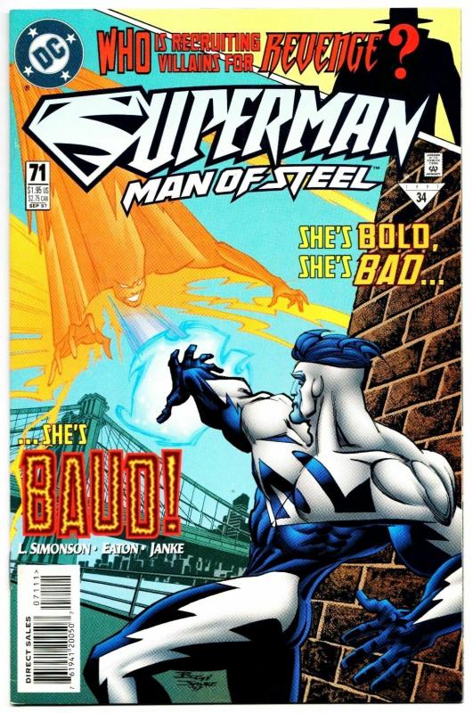 Superman The Man of Steel #71 (DC, 1997) VF/NM