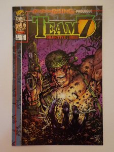Team 7 Objective Hell Wildstorm Rising Prologue #1 Image Comics May 1995 NM