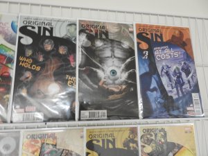 Original Sin #1-8 W/Variants + Orig Sins #1-5 Complete Set! Avg NM- Condition!