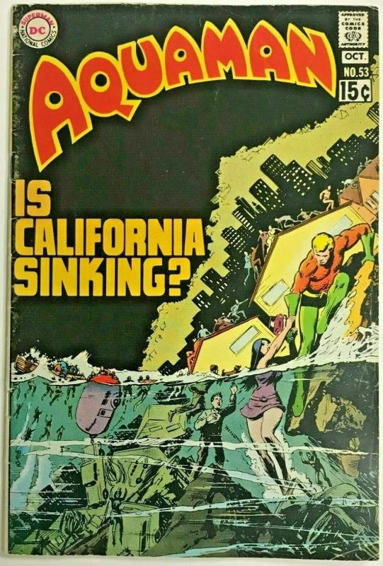 AQUAMAN#53 FN/VF 1970 DC BRONZE AGE COMICS