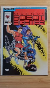 Magnus Robot Fighter #15 (1992) Valiant Frank Miller cover art!