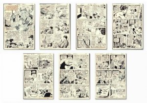 Superboy 196 Complete Seven Page Story The Living Ghost art by 1973 Bob Brown