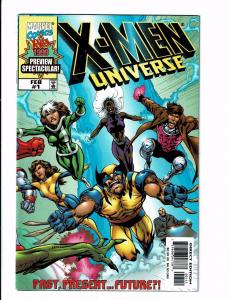 5 Marvel Comics # 0 1 X-Men Universe Magneto Star Trek Team 7 Team X Phoenix TW9