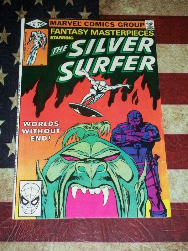 FANTASY MASTERPIECES #6, VF, Silver Surfer, 1979 1980, Buscema, Marvel