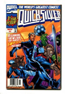 Quicksilver #1 - A New Era! / Newsstand Edition (8.5) 1997