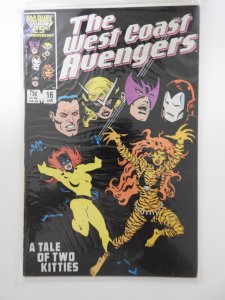 West Coast Avengers #16 Direct Edition (1987)