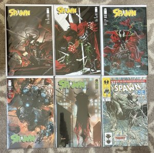 Spawn #322,323,324,325,326,327 NM Lot Image Todd McFarlane