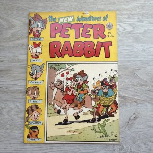 THE NEW ADVENTURES OF PETER RABBIT #16  1953 Avon