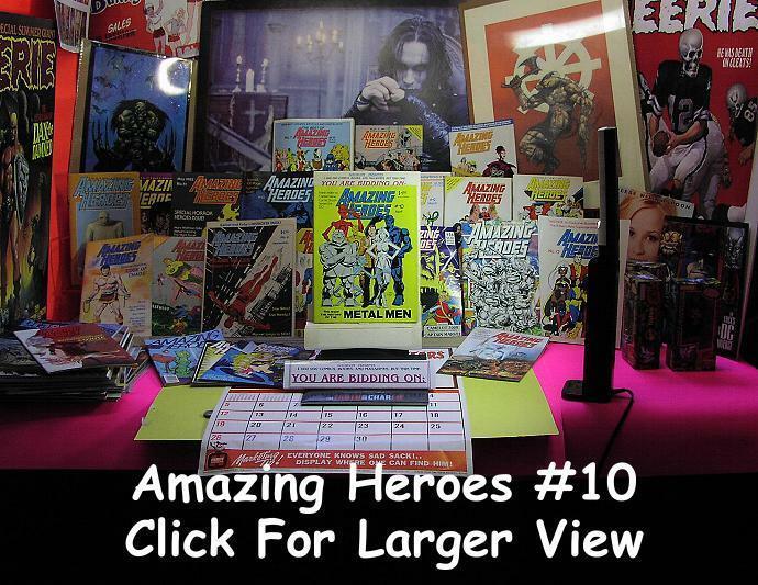 AMAZING HEROES 15 F-VF GIFFEN CVR * INTERVIEW