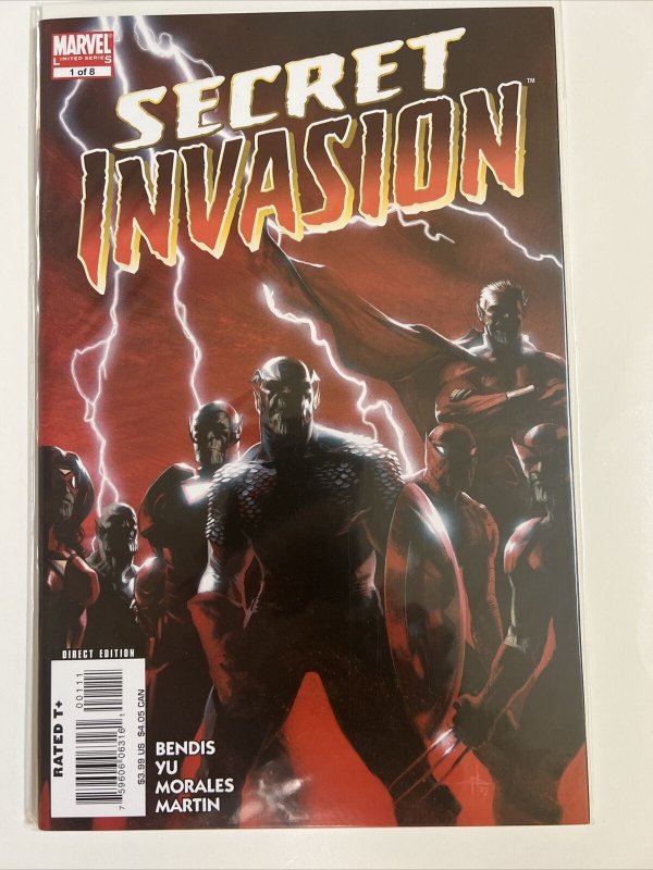 Secret Invasion #1 2 3 8 + Saga #1 Marvel Comics 2008 Save Combine Shipping 