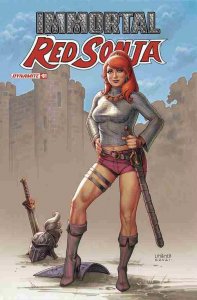 IMMORTAL RED SONJA (2022 DYNAMITE) #1 VARIANT CVR C LINSNER