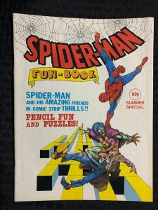 1983 SPIDER-MAN FUN BOOK Summer Special Magazine VG/FN 5.0 Marvel UK NO MARKINGS