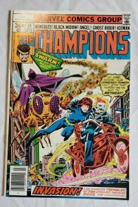 Champions #3 through 17, LOT price 1975 - 1977 Ghost Rider Black Widow Hercules! 