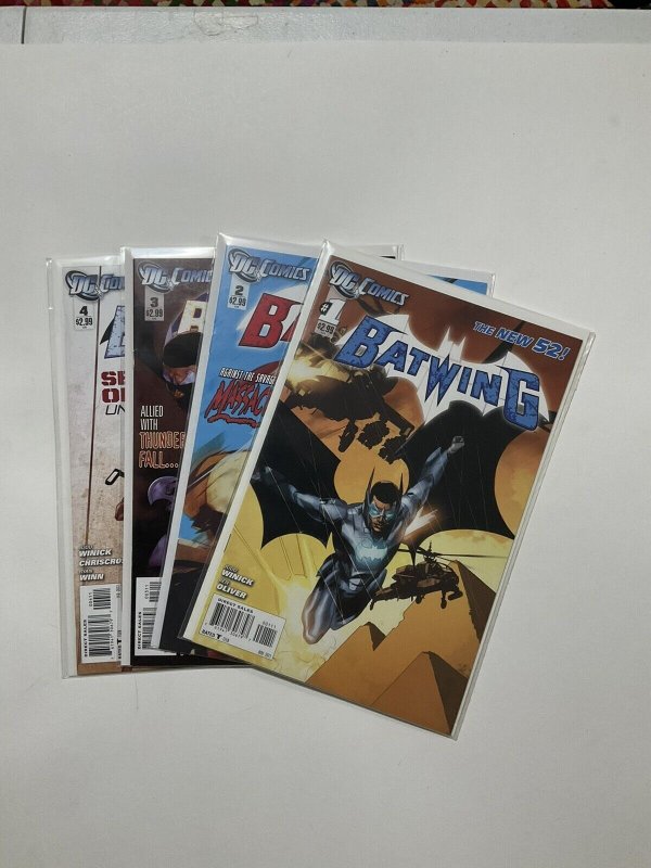 Batwing 1-4 Near Mint Nm Lot run set Dc Comics