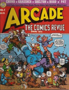 Arcade The Comics Revue #1 FN; Print Mint | Robert Crumb - we combine shipping 