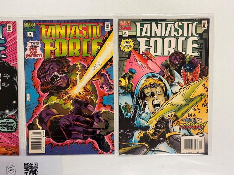 4 Fantastic Force Marvel Comic Books # 1 2 6 12 Defenders Iron Man Hulk 74 JS40