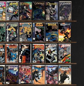 Huge Lot 140+ Comics with Batman, Robin, Detective Comics, X-Men & More!