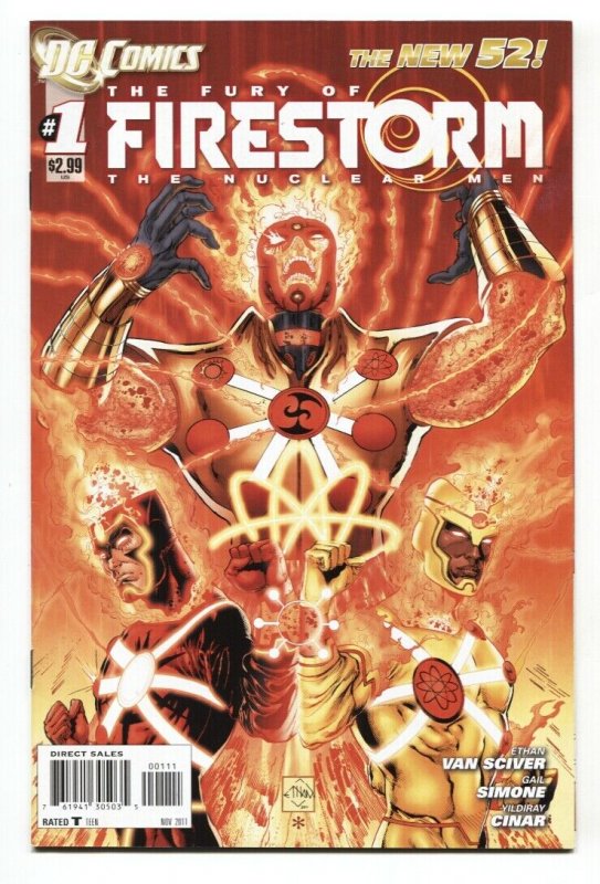 FURY OF FIRESTORM #1 First appearance of FURY-New 52 DC-NM-