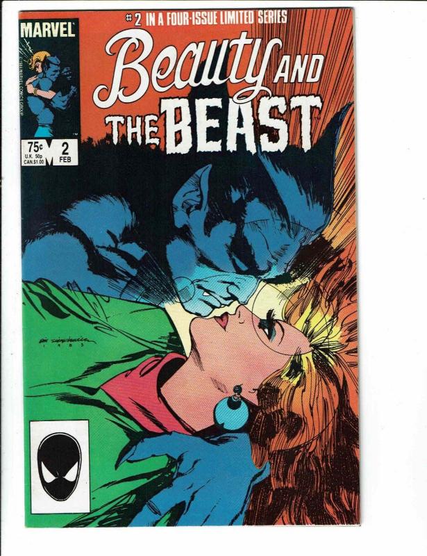 Beauty & The Beast Complete Marvel Comics Ltd Ser # 1 2 3 4 Avengers Hulk J102